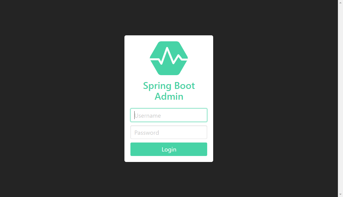 spring boot admin microservices