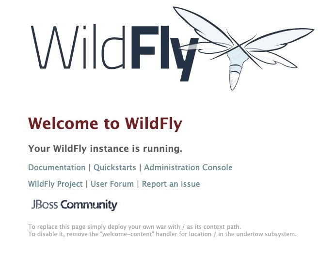 A Quick Start To Wildfly (JBoss AS) Application Server