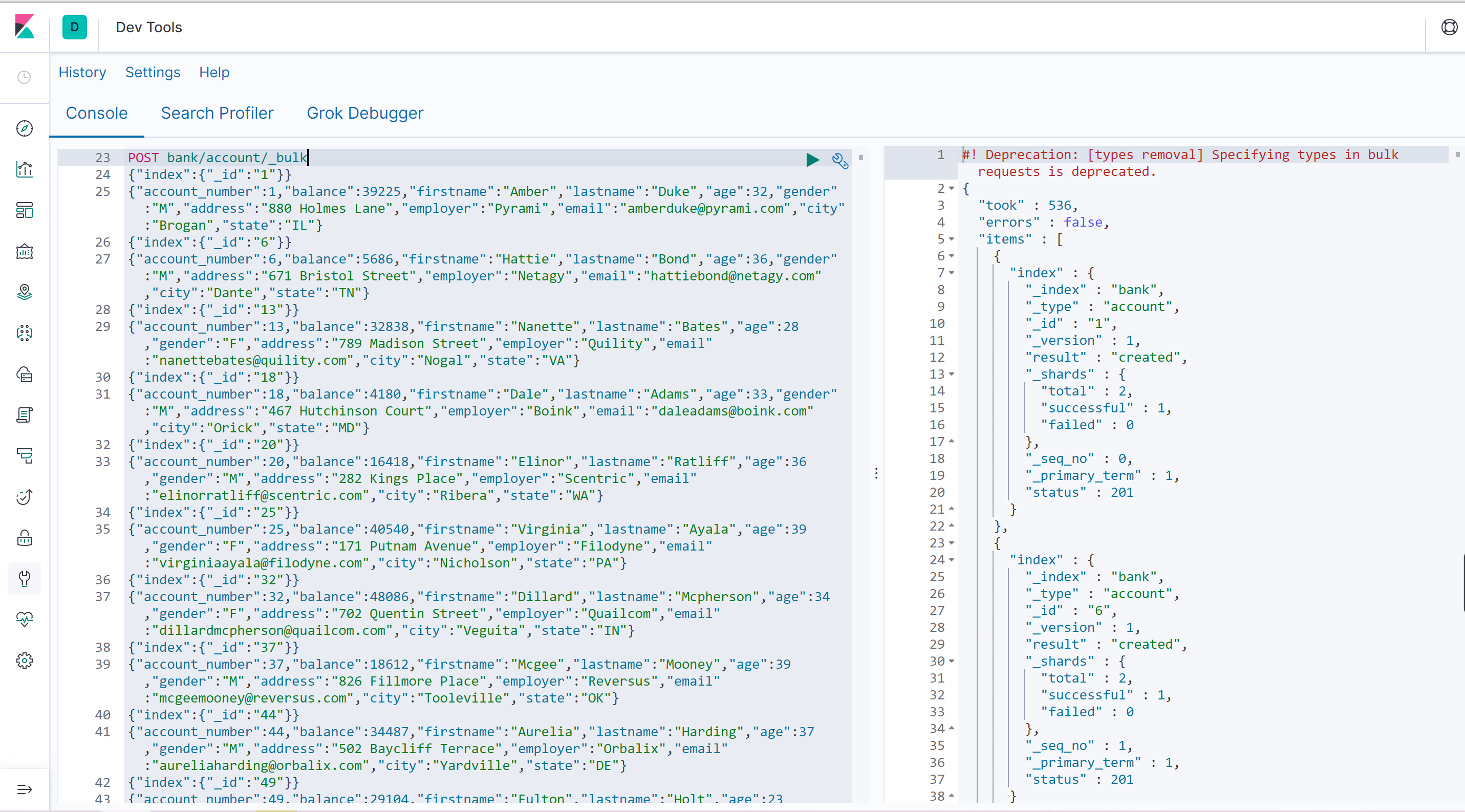 Elasticsearch Advanced Search API Query DSL Aggregation