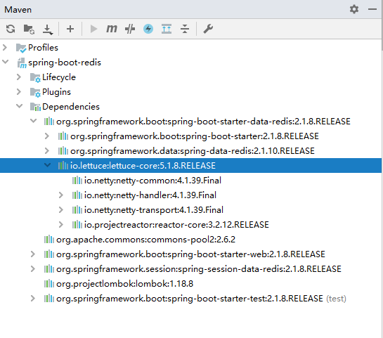 Spring Boot Redis Cache Usage